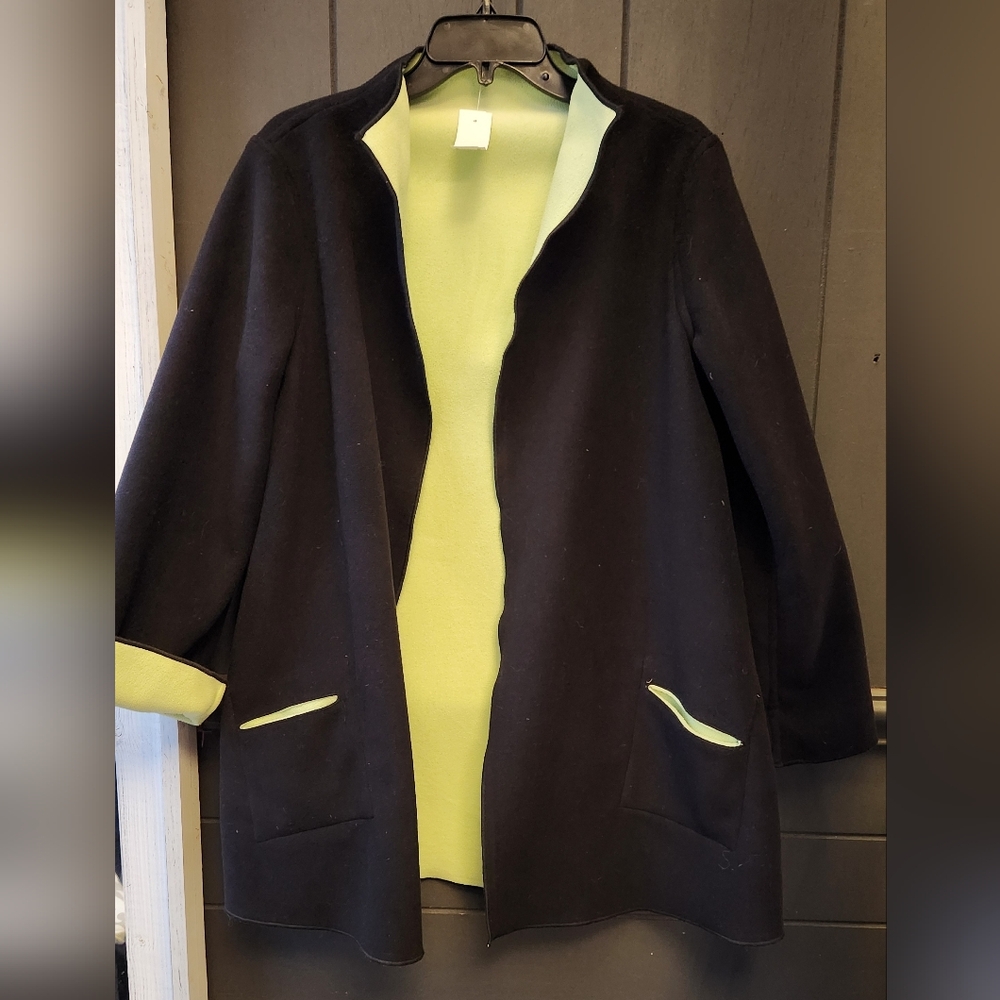 Mia Reis Reversible Fleece Jacket